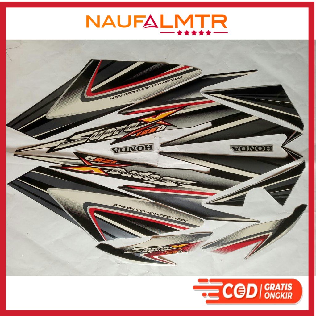 stiker striping supra x 125 2006