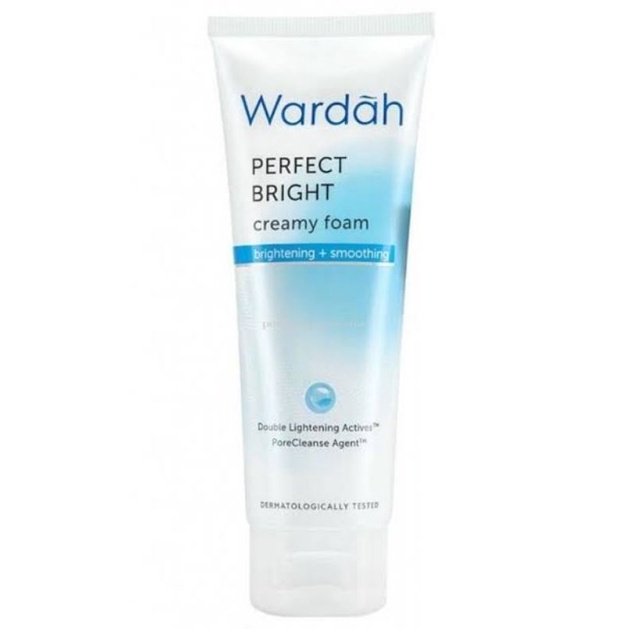 Wardah Perfect Bright Creamy Foam Brightening+Smoothing 50g / Sabun Wajah
