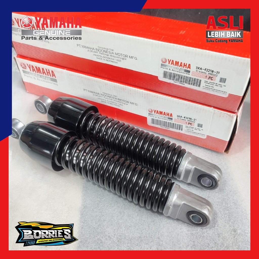 shock shok skok sok shok breaker belakang set HITAM FORCE ONE F1 FIZR FIZ R F1Z R F1ZR 3XA-F2210-21