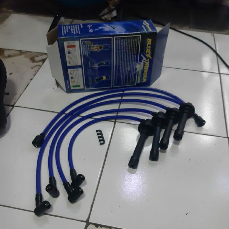 kabel busi civic genio ferio crv city z bluethunder mobil racing biru blue thunder usa honda