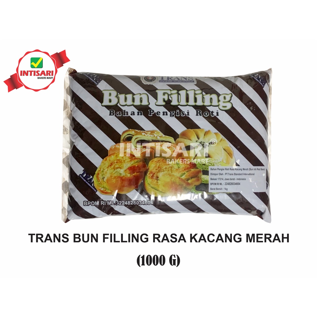 

TRANS BUN FILLING ISIAN ROTI RASA KACANG MERAH 1000 G
