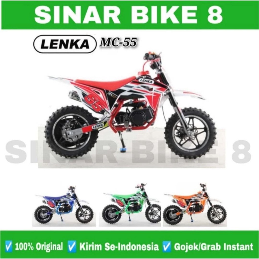 Motor Bensin Mini Trail Anak Lenka MC 55