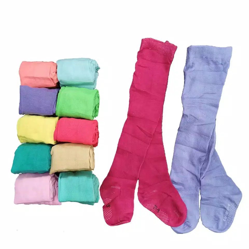 LEGGING SOCK ANAK LEGGING COTTON RICH POLOS LEGGING KAOS KAKI BABY PANTS A1B2C3