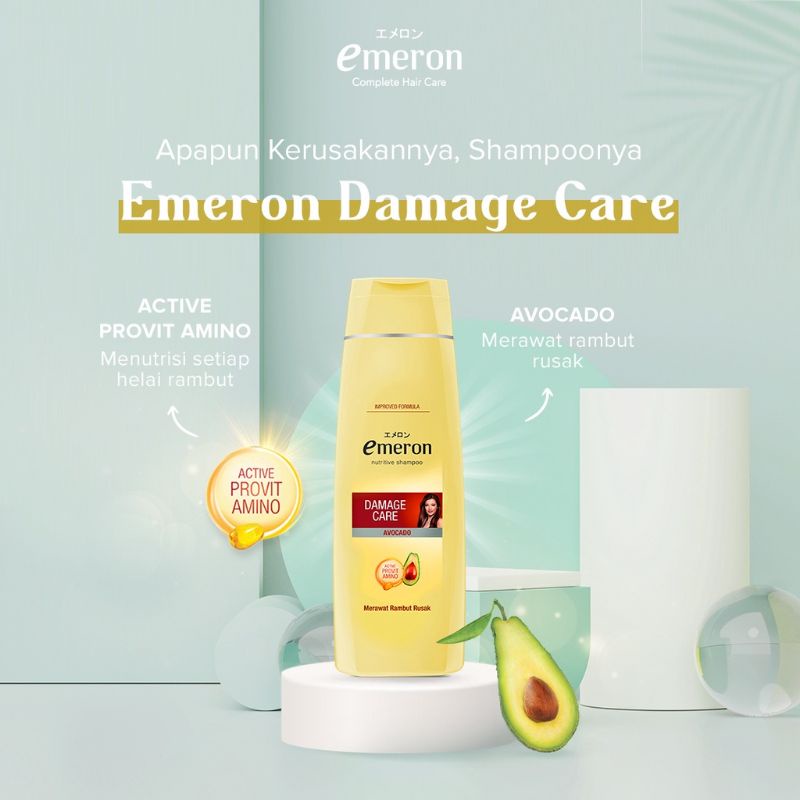 emeron Shampoo Damage Care Avocado 170ml