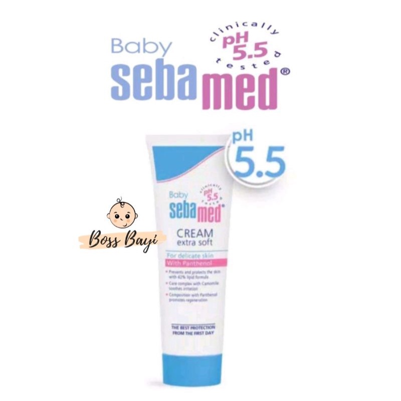 SEBAMED - Baby Cream Extra Soft 50ml / Krim Menjaga Kesehatan Kulit Bayi