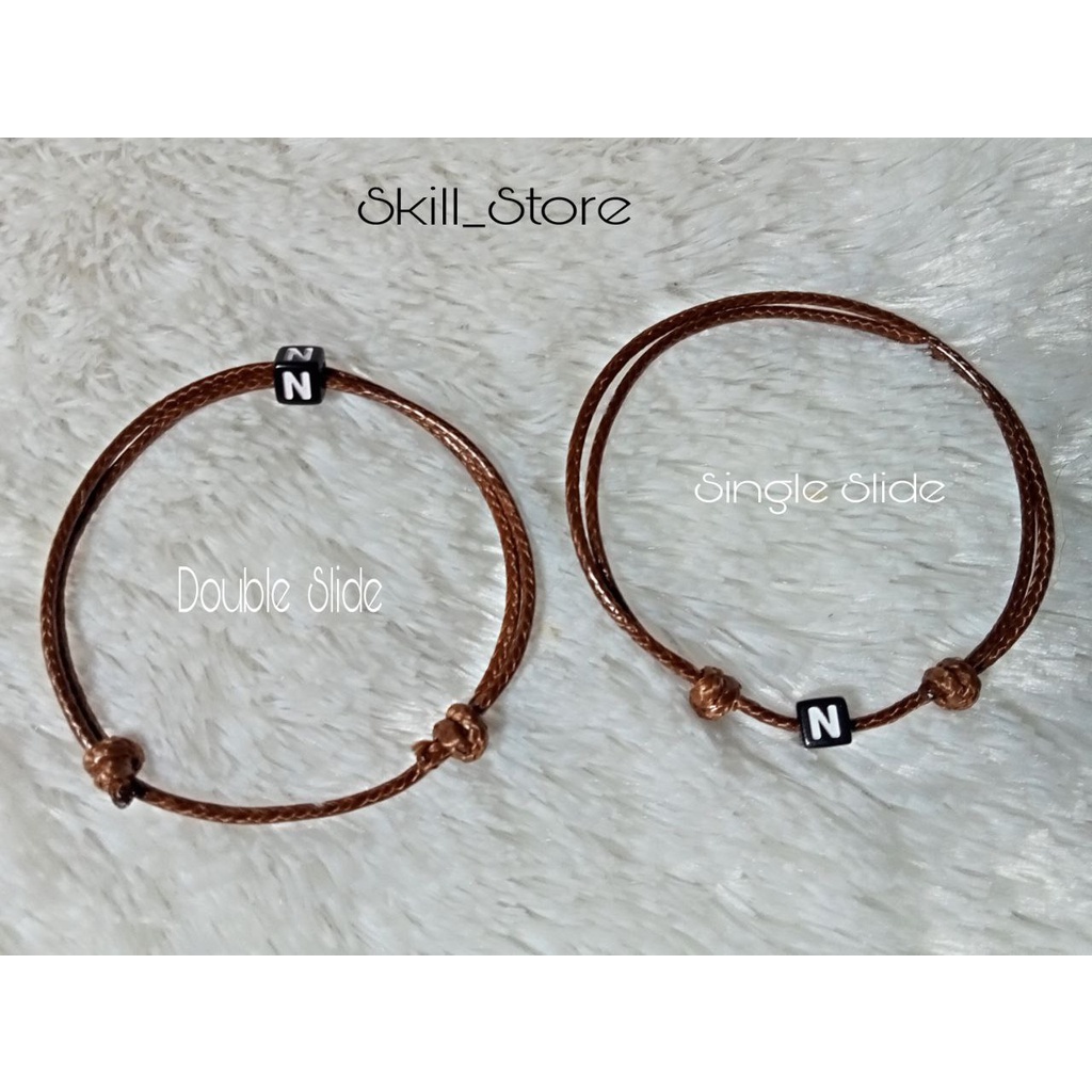 GELANG INISIAL KOREA VARIASI WARNA
