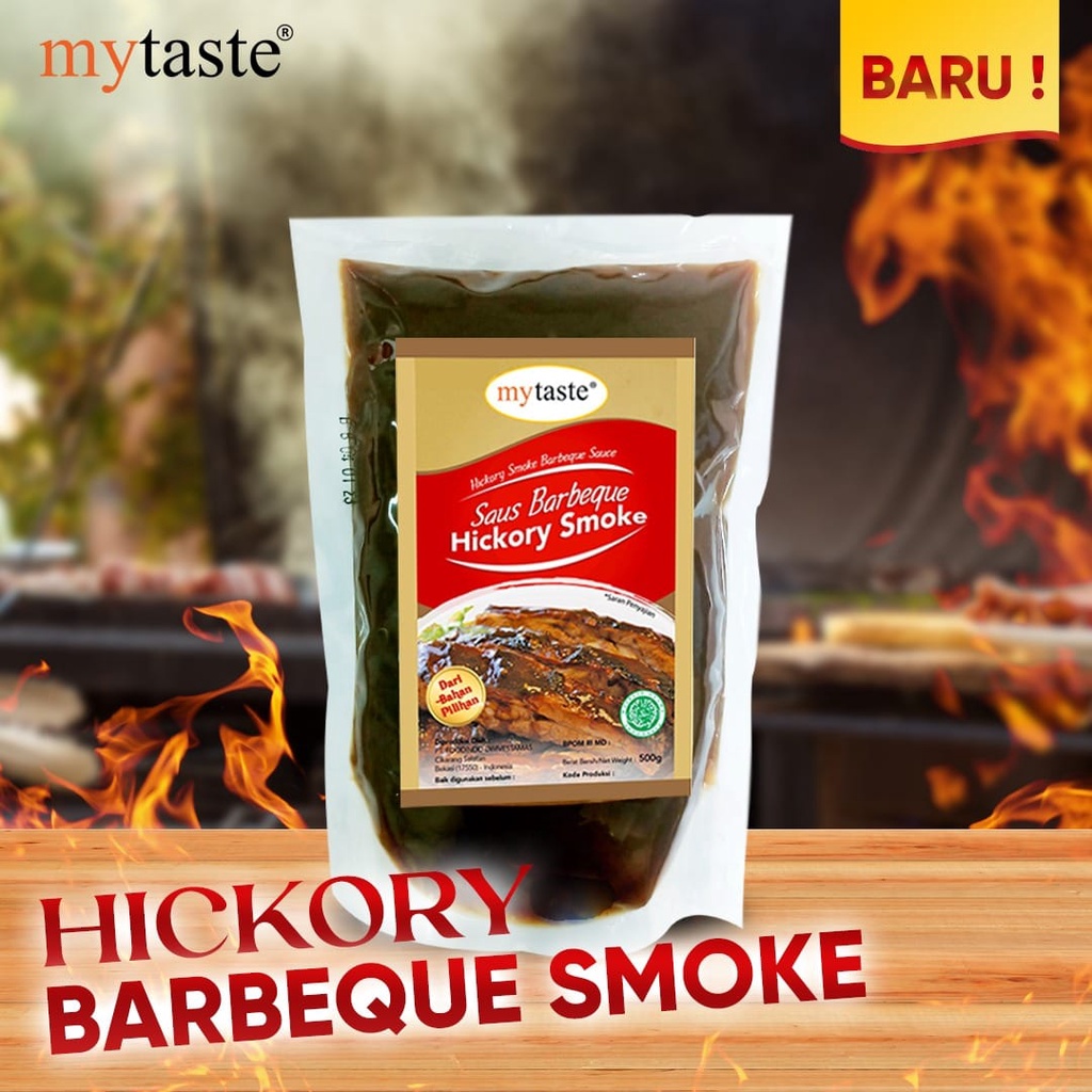 

MyTaste / My Taste Saus Barbeque Hickory Smoke - BBQ Sauce 500gr