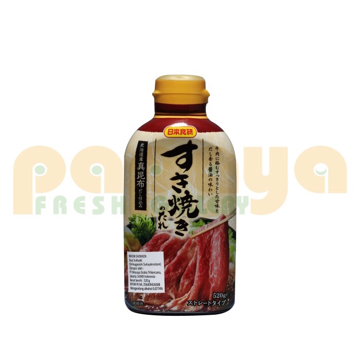 

NIHON SHOKKEN ONIKUGA OISHI SUKIYAKI NO TARE 520 ML