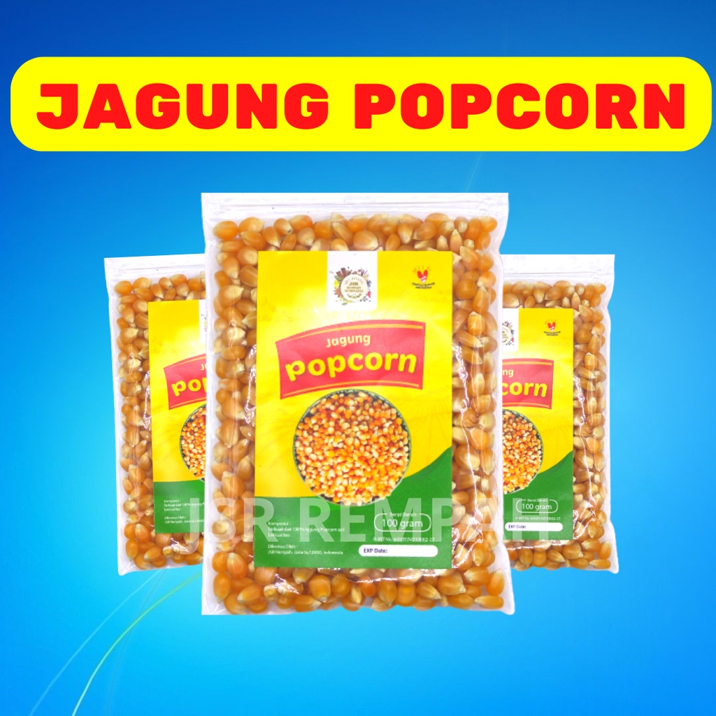 Jsr Rempah Jagung Popcorn 100 Gram