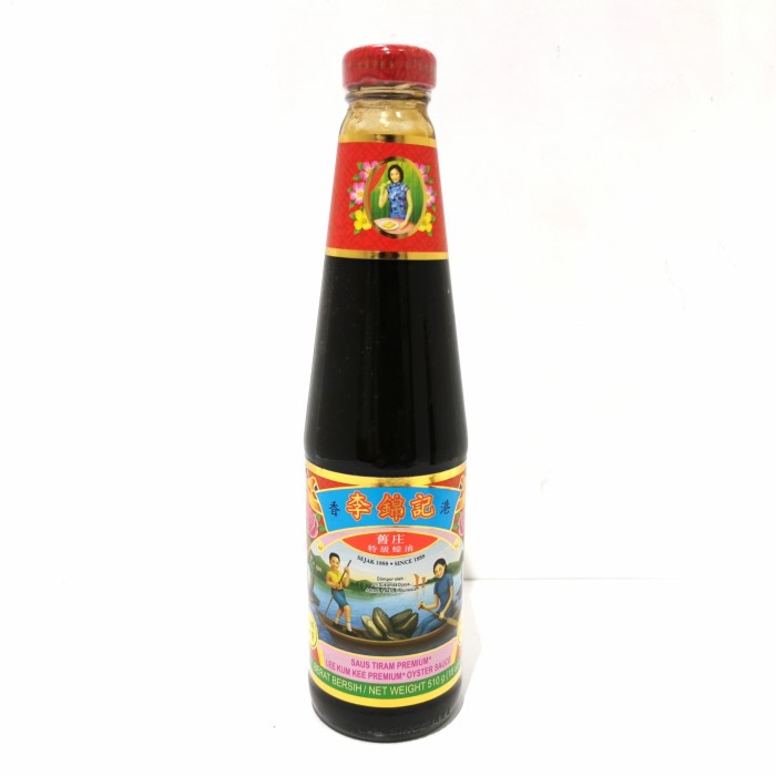 

LEE KUM KEE PREMIUM OYSTER SAUCE 510 GR SAUS TIRAM PREMIUM DAYUNG