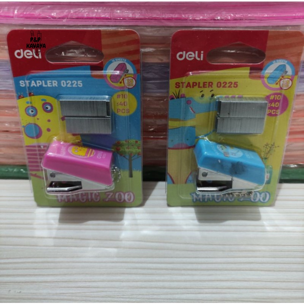 

Deli | Stapler Mini Magic Zoo #10 (dengan refill) | E0225