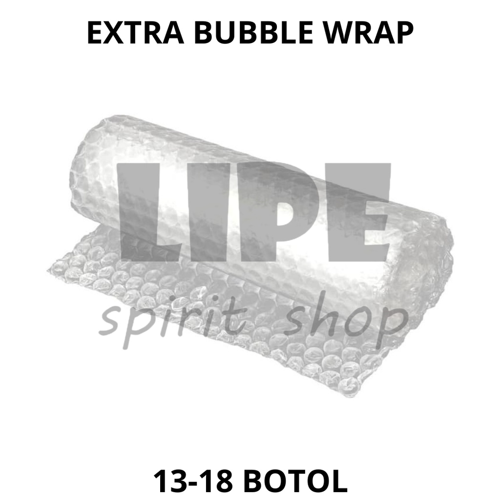 

Packing Extra Bubble Wrap 13-18 Botol