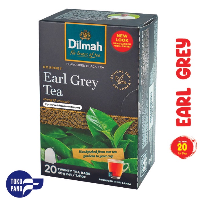 

DILMAH EARL GREY TEA [KEMASAN TAG TBAG 20S]