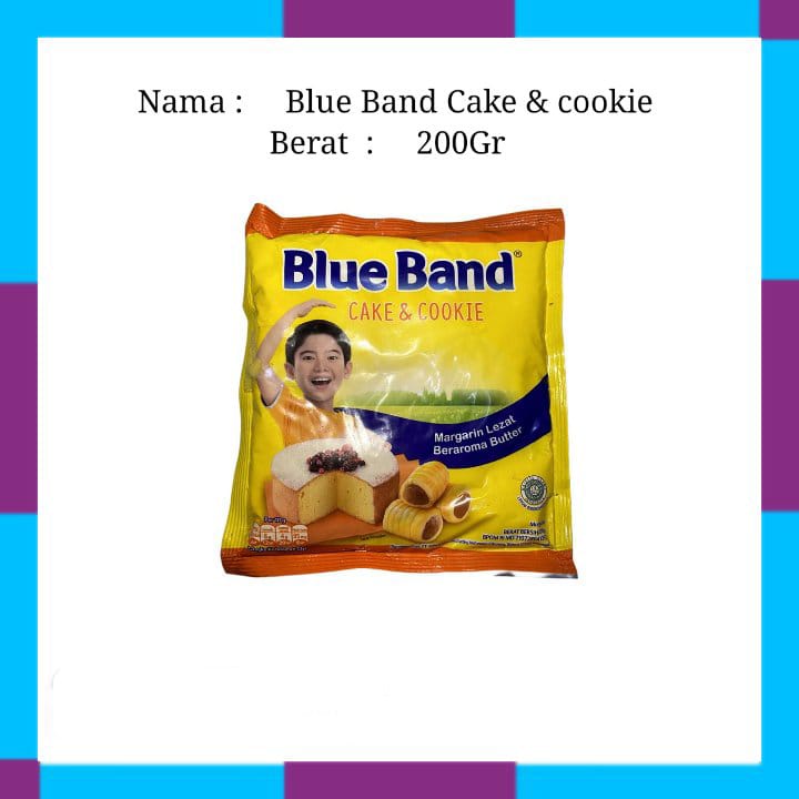 

Margarine BlueBand Cake & Cookie Sachet 200gr | Bekasi