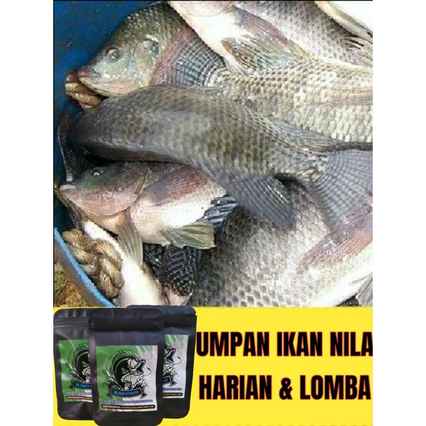 [ Umpan Terbaik ] Serbuk Pengumpul Ikan Nila Anti Zonkk Umpan Ikan Mas Super Nila Jitu Induk/Babon O