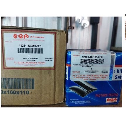 piston boring suzuki spin skywave original set