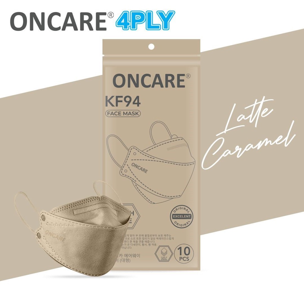 MASKER KF94 ONCARE DEWASA 4 PLY  ISI 10 PCS
