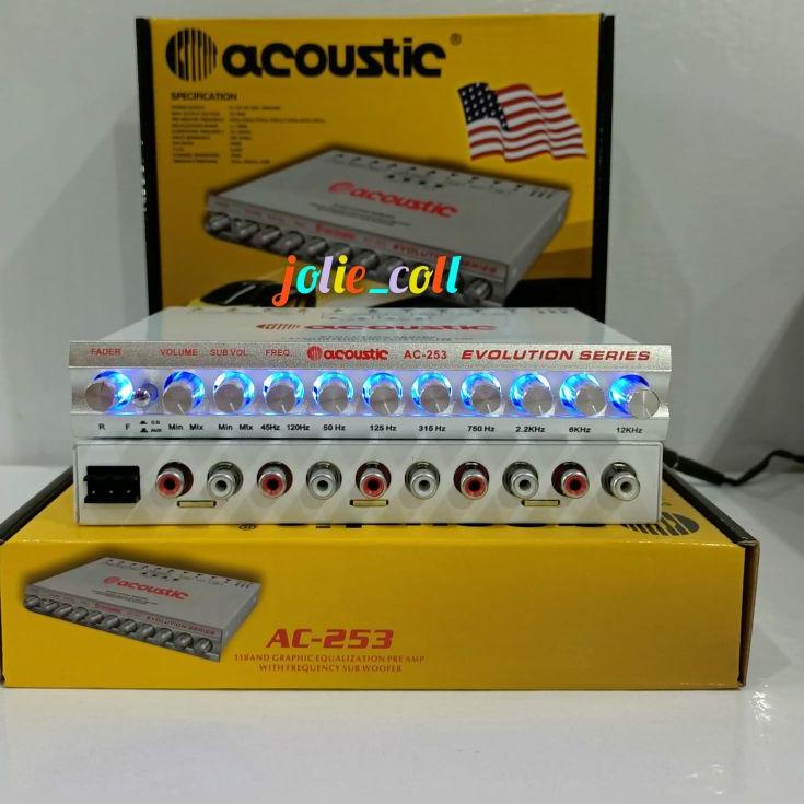 Viral PREAMP PARAMETRIK ACOUSTIC AC-253 ADA 11BAND