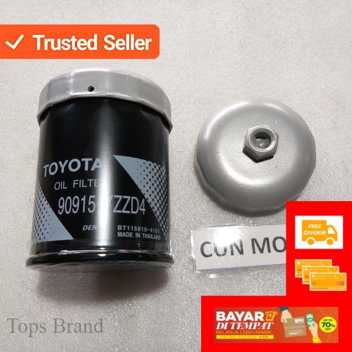 Topsbrand Kunci filter oli model mangkok Innova, Fortuner  oli kunci nepel