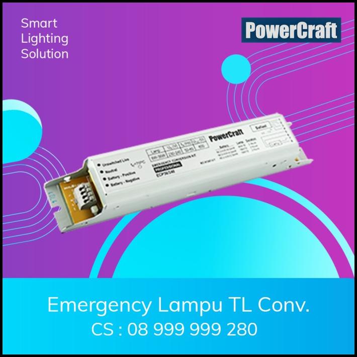 Promo Powercraft,Emergency Lampu Tl Conventional