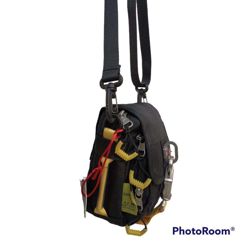 TAS TOUGH WARRIOR 6254 TAS TOUGH SELEMPANG MULTIFUNGSI WARRIOR  ORIGINAL TOUGH WARRIOR JEANSMITH STYLE