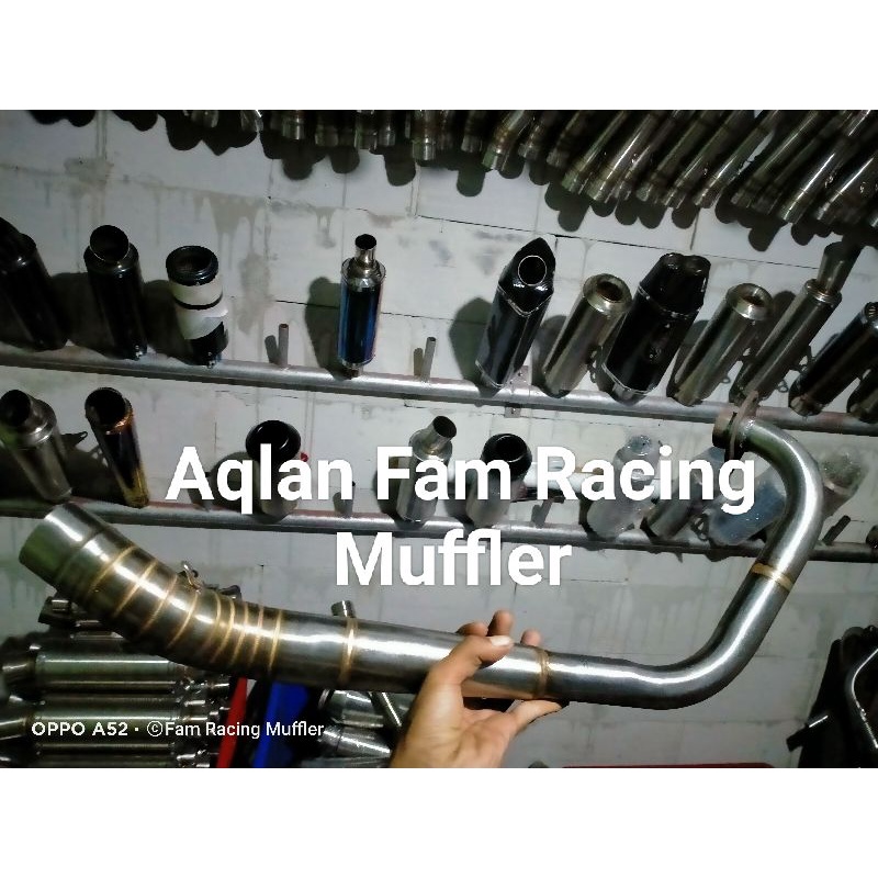 Leher Paten Leheran Knalpot Satria Fu 150cc 200cc Non Sambungan