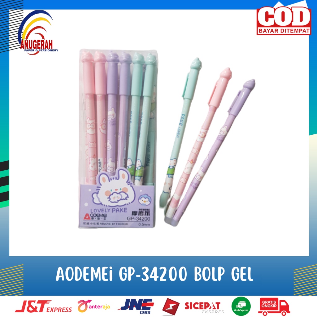 

Gel Pen Aodemei GP-34200 Gel 0.5 mm (LSN)