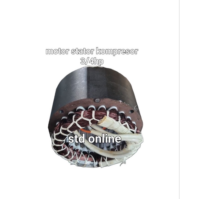 STATOR MOTOR UNTUK KOMPRESOR 3/4HP (khusus oilles)