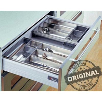 Tempat Sendok Rak Sendok Laci Stainless Winston 40 Cm