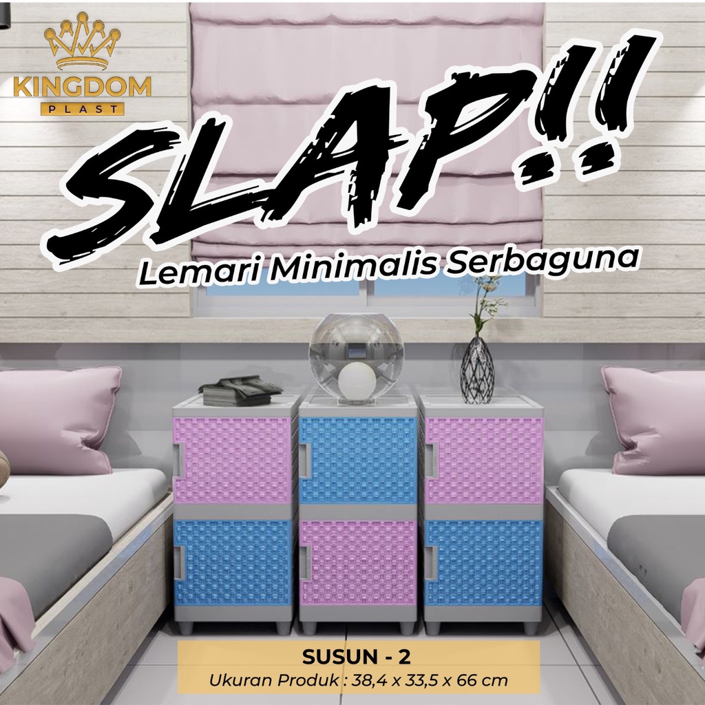 LEMARI PLASTIK PAKAIAN SERBAGUNA MINIMALIS / LEMARI PENYIMPANAN MAINAN ANAK / RAK BUKU / LEMARI