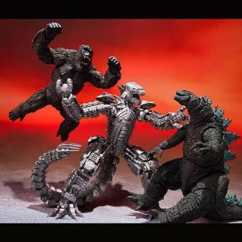 SH Monster Arts King Mecha Godzilla 2021 Versus Kong Recast Figure