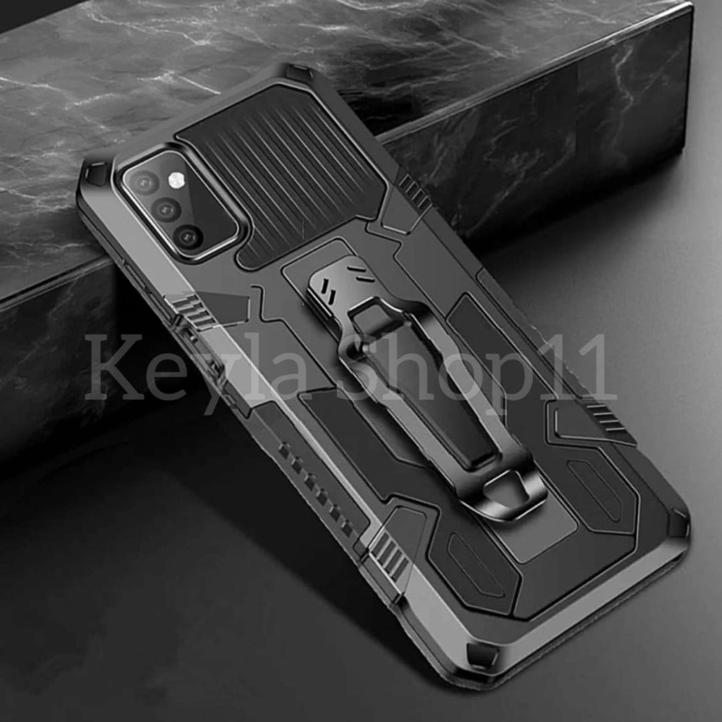 Case Untuk Samsung galaxi A14 5G Soft Case Belt Clip Case Armor Kick Standing Cover Hard case I Crys