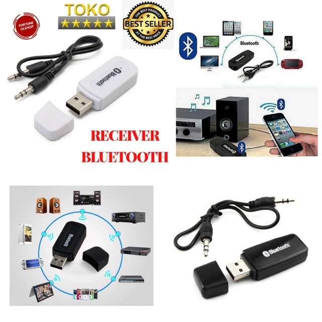 (FO) BLUETOOTH RECEIVER MUSIK USB WIRELESS BLUETOOTH