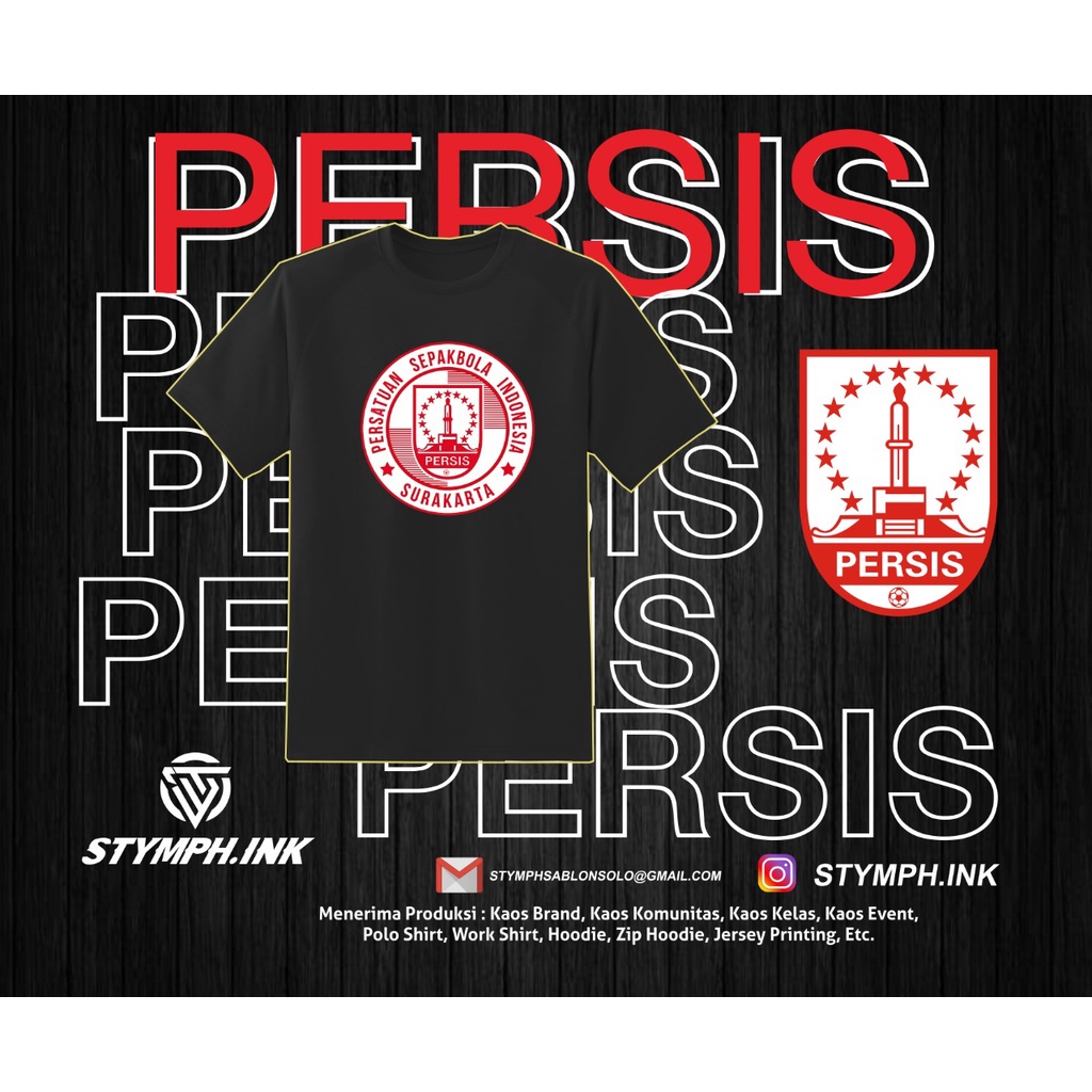 KAOS PERSIS SOLO, KAOS PASOEPATI, KAOS SURAKARTA