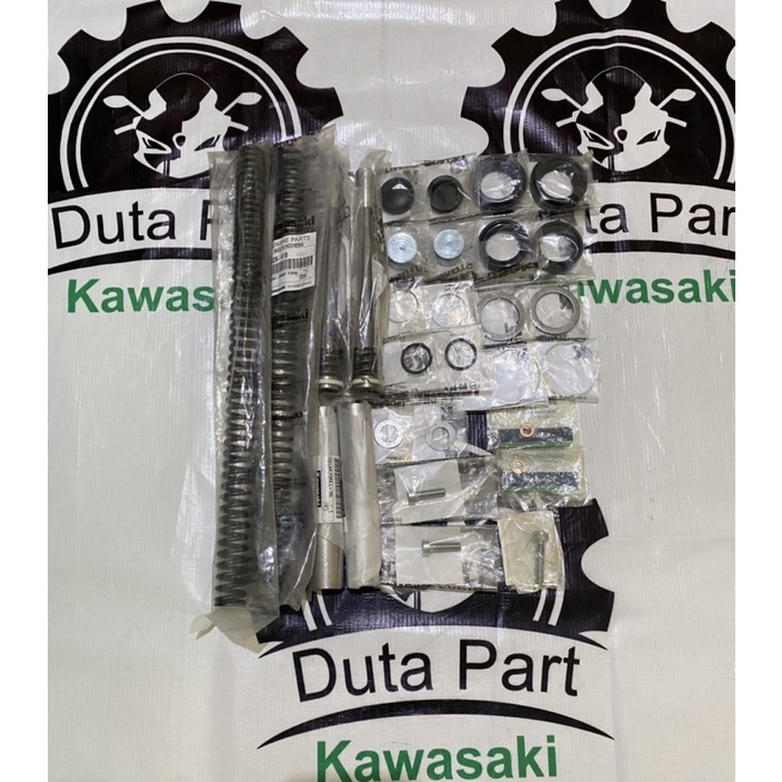 KOMPONEN ISIAN SHOCK DEPAN LENGKAP FULL SET NINJA R SS ORIGINAL