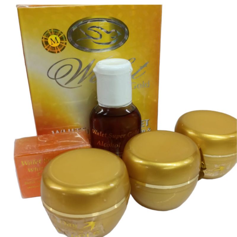 Paket Cream WSG 5in1 Holo M Krim Walet Super Gold M