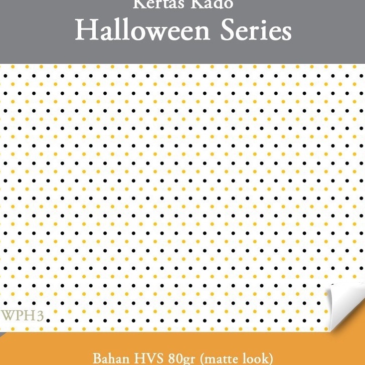 

MIN ORDER 5LBR - KERTAS KADO HALLOWEEN SERIES -