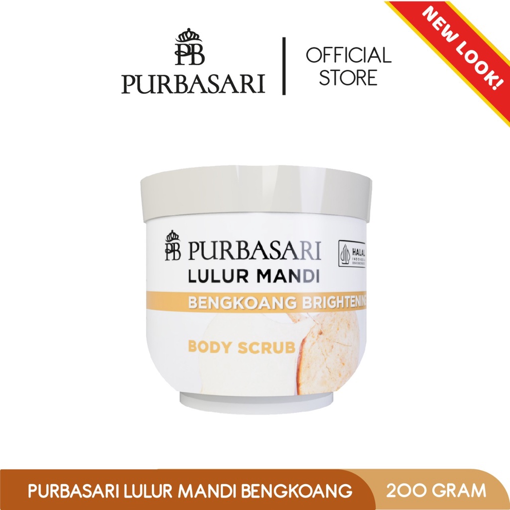 Purbasari Lulur Mandi Bengkoang / Lulur Pemutih Whitening Pencerah / Lulur pelembab kulit / Lulur Ba