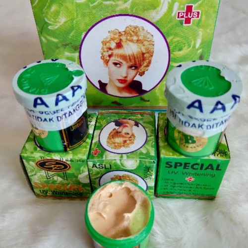 Cream SP Hijau Plus AAA - Segel - Cream Pemutih Original