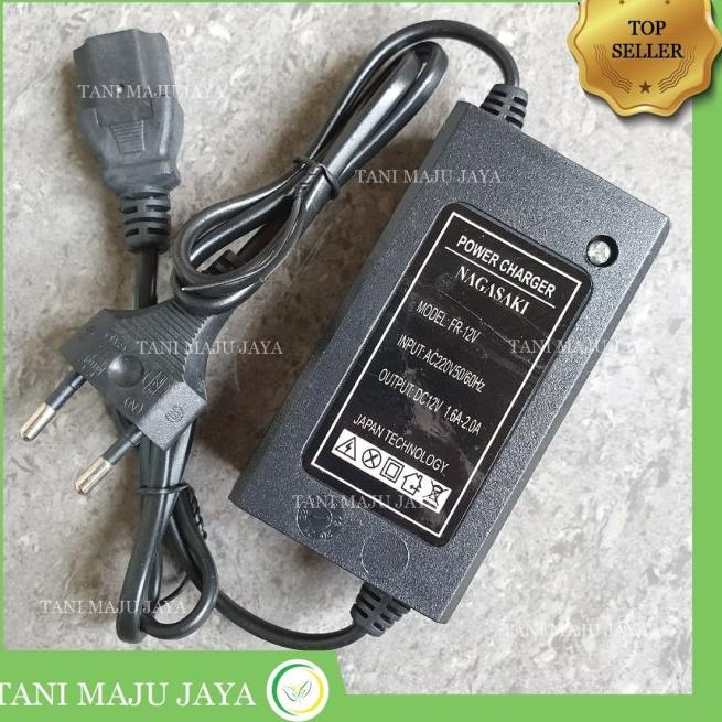 Charger Tangki Sprayer Elektrik Aki 12V Nagasaki