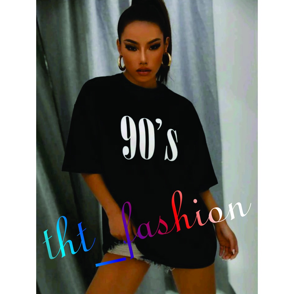 Baju kaos wanita oversize kaos distro wanita