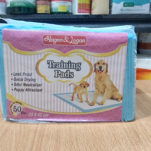 Underpad Training Pads 33 x 45 isi 50 Hagen&Logan No Underpad KANDILA