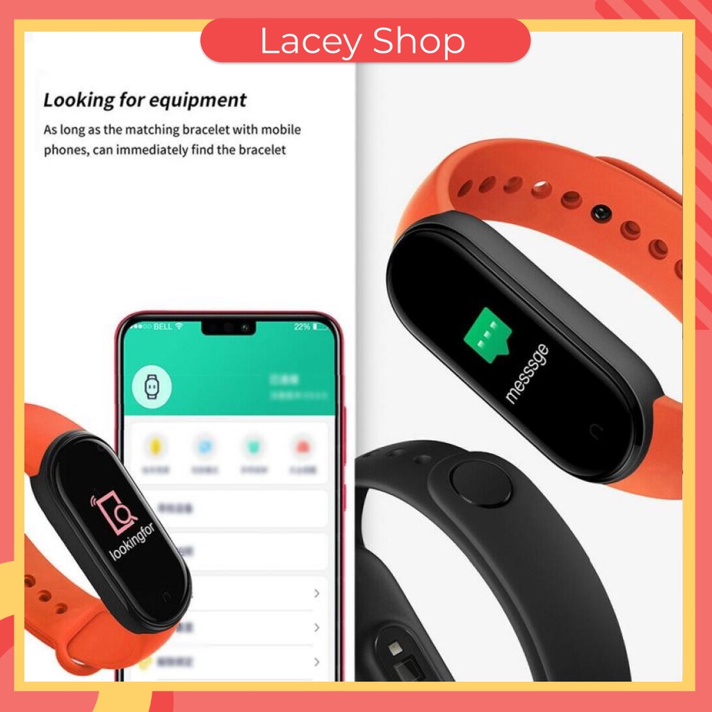 Smartwatch Jam Tangan Wanita Smart Band M7 M5 M6 Heart Rate Blood Pressure Fitness Tracker