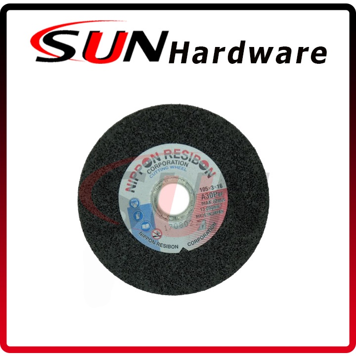 Batu Gurinda Potong Resibon 4 Inch Mata Gerinda Cutting Wheel Besi Stainless