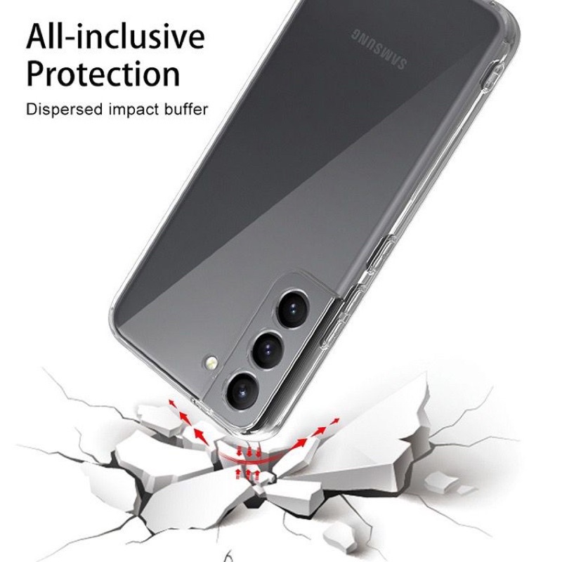 Clear Case TPU 2MM Samsung S21Fe/S22/S22Plus/S22Ultra/A03 Core/Note 10Plus Promo By Sen