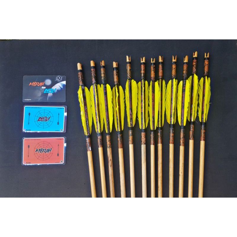 Paket Arrow Ramin Pinus Petung untuk Olahraga Panahan Horsebow