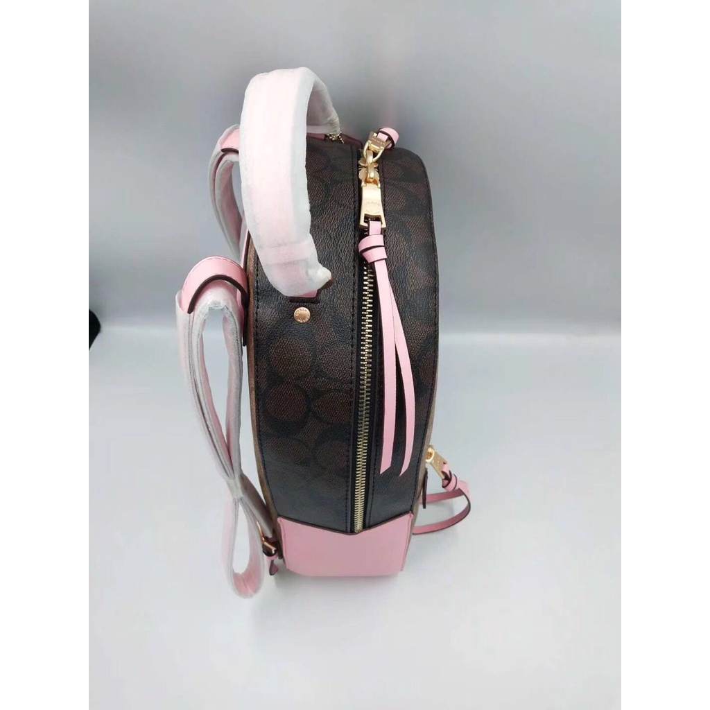 [Instant/Same Day]Coach76715 Women's new zippered backpack backpack backpack schoolbag  beibao