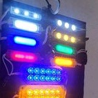 Led Modul samsung 3 mata / Lampu modul 3 mata samsung putih