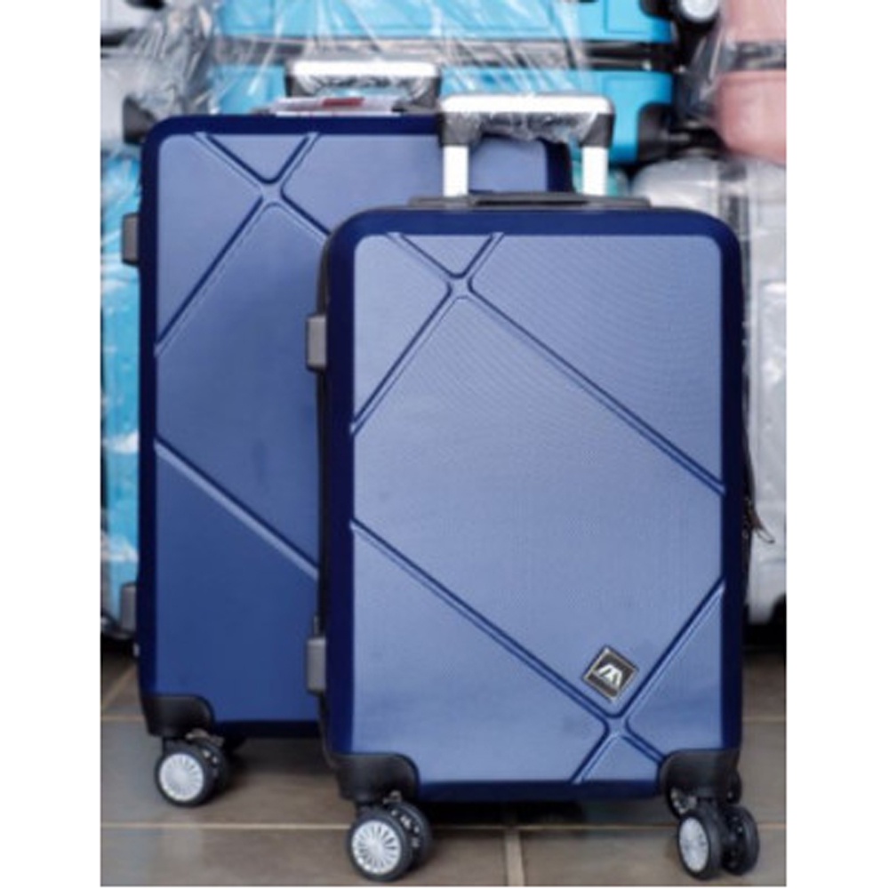 [JURAGAN TAS] Koper 24 Inch Koper POLO Import PV124 Bahan Fiber Anti Pecah Roda 4 Rotasi 360 ORI