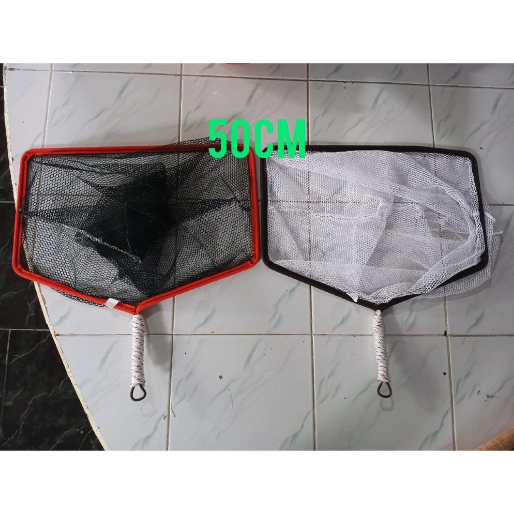 Seser Ikan Serokan Ikan Koi Lele Gurame 50cm Tinggal Pilih Jaringnya dr larva-35